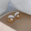 Trendy Pearl Studs Earrings