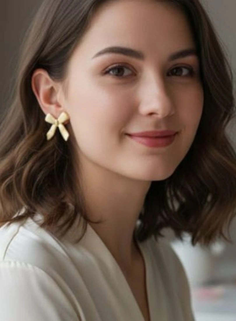Premium Stainless Steel Gold-Plated Earrings - Image 4