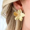 Premium Stainless Steel Gold-Plated Earrings