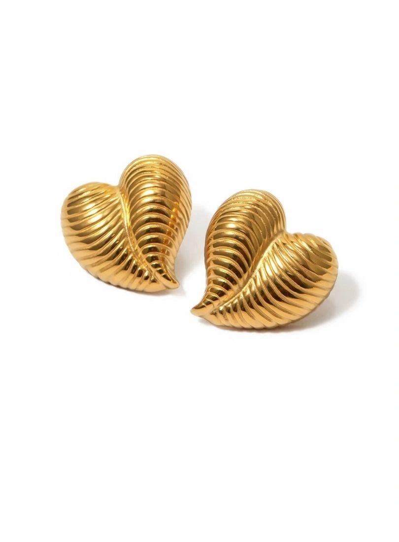 Premium Stainless Steel Gold-Plated Earrings - Image 7