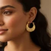 Premium Stainless Steel Gold-Plated Earrings
