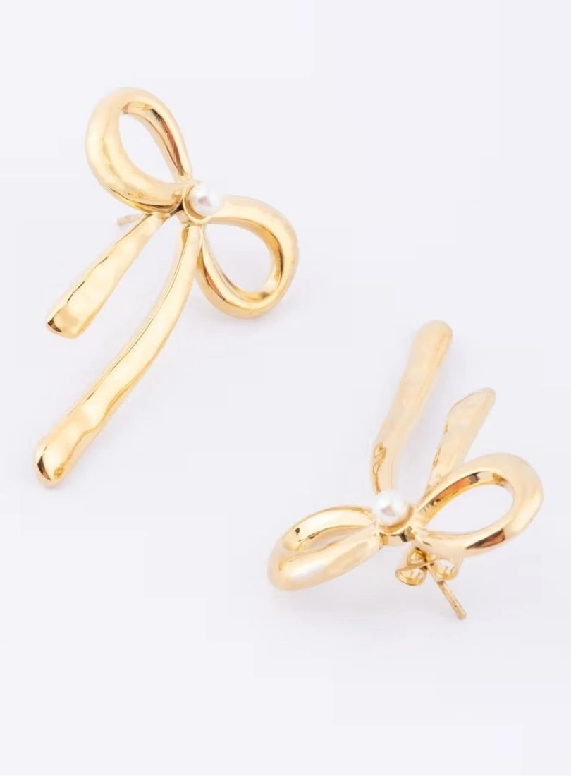 Premium Stainless Steel Gold-Plated Earrings - Image 5