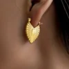 Premium Stainless Steel Gold-Plated Earrings